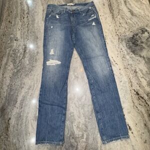 Abercrombie & Fitch 32x33 Women's 10R Jeans Erin Straight Tapered Denim